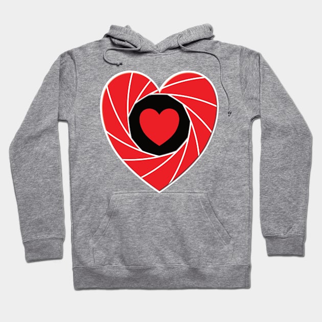 Aperture Heart Hoodie by DPattonPD